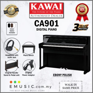 Kawai CA901 Ebony Polish 88-key Digital Piano Home Electric Piano Keyboard