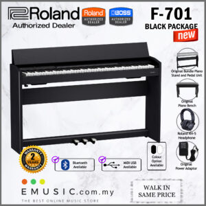 Roland F-701 88-key Digital Home Piano with Bluetooth (F701 / F 701)
