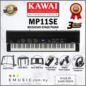 Kawai MP11SE 88-key Stage Piano Digital Piano Home Portable Electric Piano Keyboard (MP-11-SE / MP 11 SE)