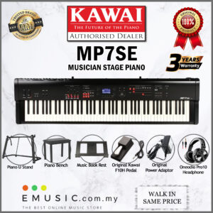 Kawai MP7SE 88-key Stage Piano Digital Piano Home Portable Electric Piano Keyboard (MP-7-SE / MP 7 SE)