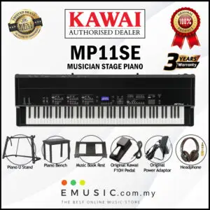 Kawai MP11SE 88-key Stage Piano Digital Piano Home Portable Electric Piano Keyboard (MP-11-SE / MP 11 SE)