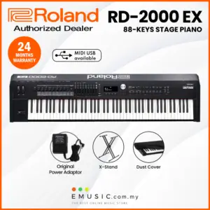 Roland RD2000 EX 88-keys Stage Piano (RD-2000 EX / RD 2000 EX)