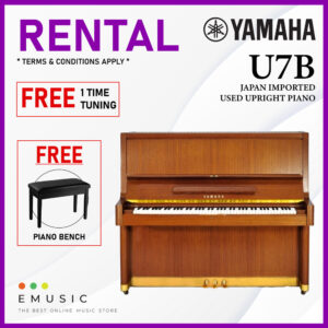 *RENTAL* YAMAHA U7B Used Acoustic Upright Piano Japan Imported Local Refurbish Recon Piano (U7B)