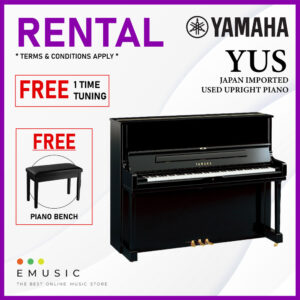 *RENTAL* YAMAHA YUS Used Acoustic Upright Piano Japan Imported Local Refurbish Recon Piano (YUS)