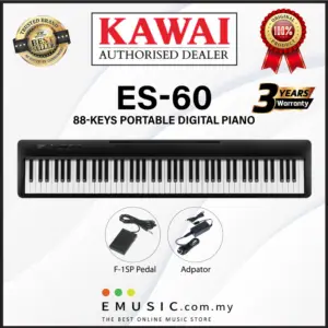 Kawai ES60 88-key Digital Piano Keyboard Only (ES-60 / ES 60)