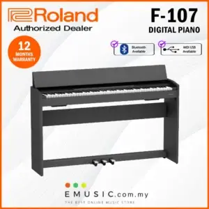 Roland F-107 88-key Digital Home Piano (F7107 / F 107)