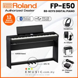 Roland FP-E50 88-key Digital Piano (FPE50 FP E50 FP90-E50)