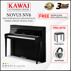 Kawai Novus NV6 Millennium III Hybrid Upright Digital Piano (NV-6 / NV6)