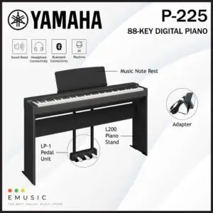 Yamaha P-225 88-key Digital Piano (P 225 / P225)
