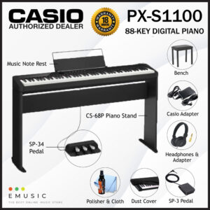 Casio PX-S1100 88-key Digital Piano (PXS1100 / PX S1100)