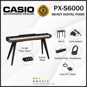 Casio PX-S6000 88-key Digital Piano (PXS6000 / PX S6000)