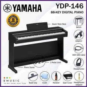 Yamaha YDP-146 88-key Digital Piano Full Package (YDP 146 / YDP146)